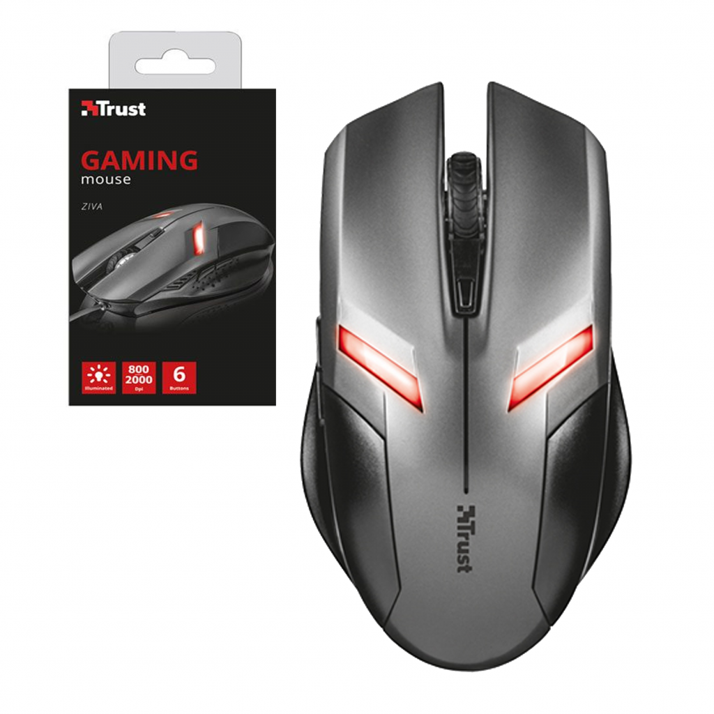 MOUSE TRUST ZIVA GAMER Video Center Fun Store