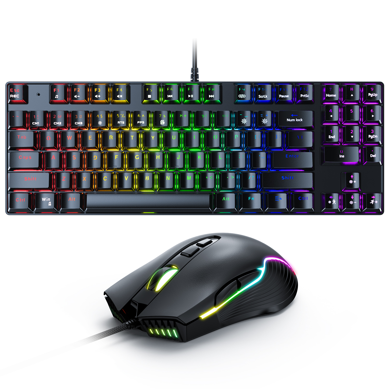 Mouse y on sale teclado mecanico